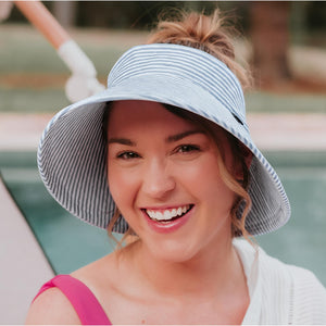 Ladies Wide-Brimmed Swim Visor (Stevie)