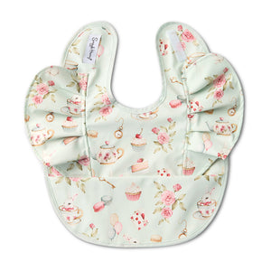 White Rabbit Frill Snuggle Bib