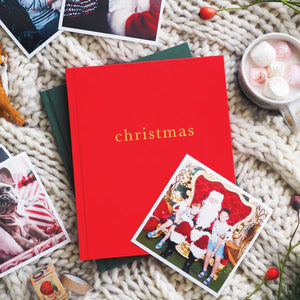 Family Christmas Book (Red)