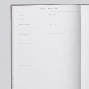 Baby Journal Birth to 5 Years (Oatmeal)