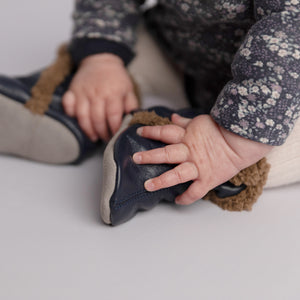 Baby & Toddler Fur Boots (Navy)