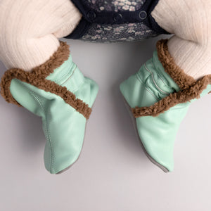 Baby & Toddler Fur Boots (Mint)