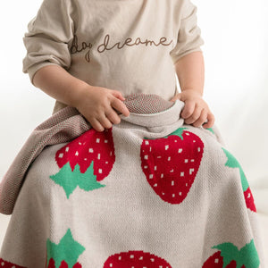 Strawberry Baby Blanket