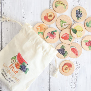 Memory Match Game - Fruit