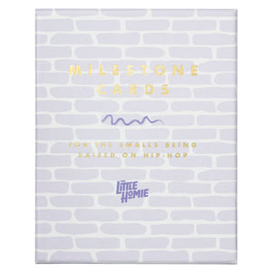 The Little Homie Milestone Cards
