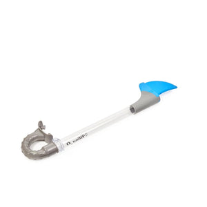 Shark Bite Shark Fin Snorkel (Misty Blue Grey)