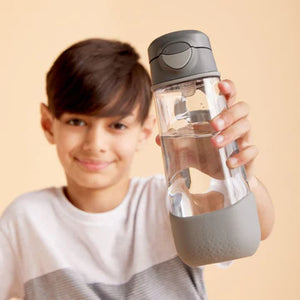 Sport Spout Drink Bottle 600ml (Graphite)