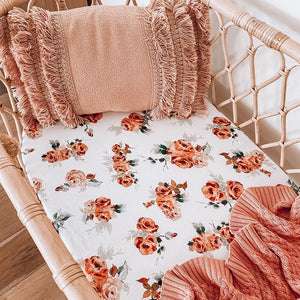 Rosebud Bassinet Sheet