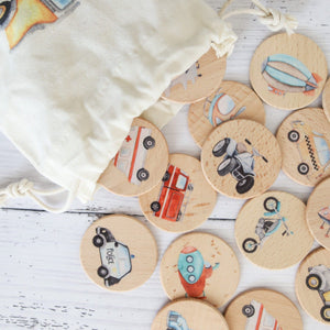 Memory Match Game - Transport