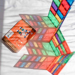 Connetix 40 Piece Rainbow Square Pack