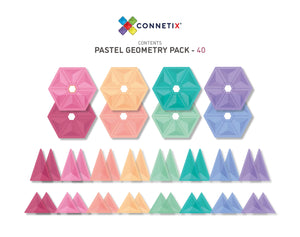 Pastel Geometry Pack 40 Piece