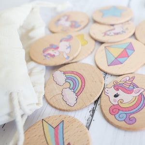 Memory Match Game - Unicorn