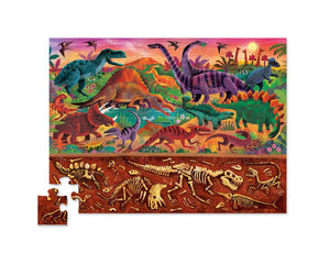 Above & Below Puzzle 48 piece (Dinosaur World)