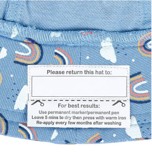 Toddler Bucket Sun Hat (Rainbow)