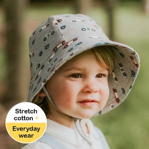 Toddler Bucket Sun Hat (Roadster)