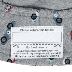 Toddler Bucket Sun Hat (Roadster)