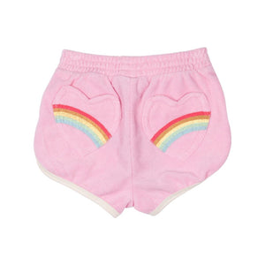 Heart You Pink Baby Shorts