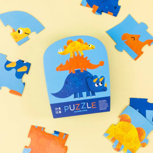 Mini Puzzle 12pc - Dino Friends