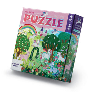 Sparkling Unicorn Foil Puzzle (60 Piece)