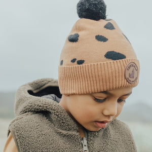 Pom Pom Beanie (Stones)