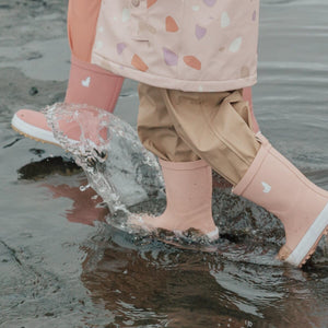 Rain Boots (Dusty Pink)