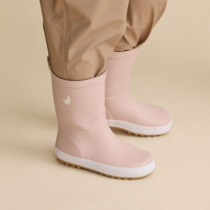 Rain Boots (Dusty Pink)