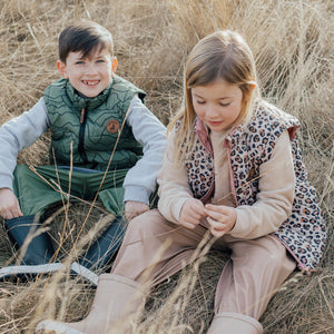 Reversible Vest (Khaki Alps)