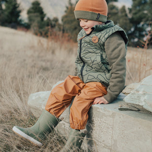 Reversible Vest (Khaki Alps)