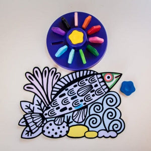 Toddler Flower Crayons (12 Pack)