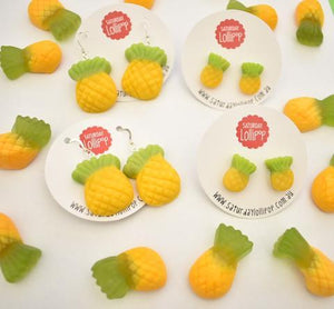 Pineapple Dangley Earrings