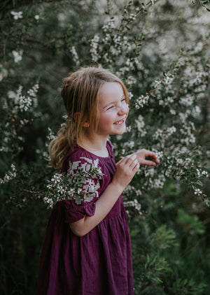 Harper Skirt (Christmas Rose)