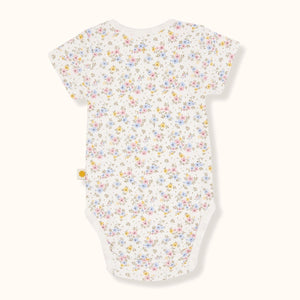 Ditzy Floral Print SS Bodysuit