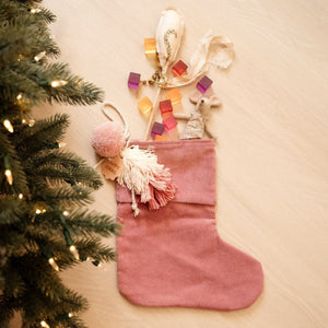 Corduroy Stocking (Dusty Rose/Dusty Pinks)