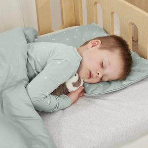 Organic SB Fitted Sheet (Grey Marle)