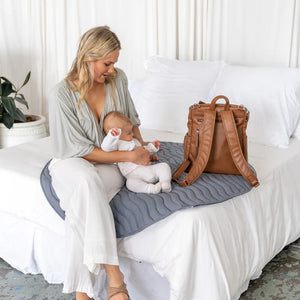 The Frankie Everyday Backpack - Vegan (Pebbled Tan)