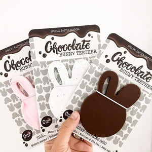 Easter Edition Chocolate Bunny Teether (Brown)