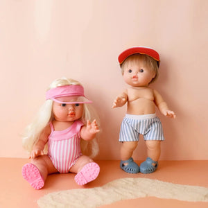 Tiny Threads Doll Swimwear Set (Blue)