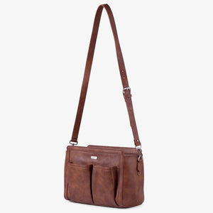 Amelia Convertible Pram Caddy (Tan)