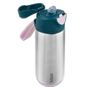 Insulated Sport Spout Bottle 500ml (Indigo Rose)