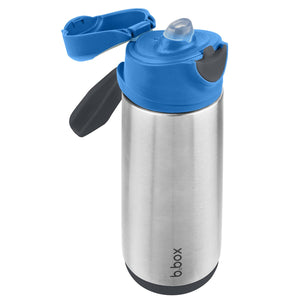 Insulated Sport Spout Bottle 500ml (Blue Slate)