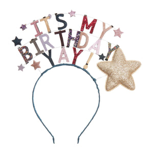 Birthday Head Dress - Hooray