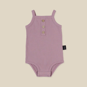 Lilac Rib Singlet Bodysuit