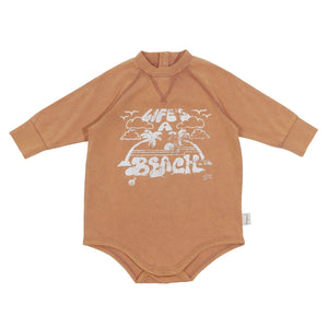 Lifes A Beach Sweater Onesie
