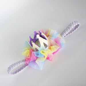 Rainbow Crown Baby Headband