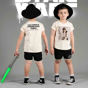 Star Wars Terry Shorts (Black)