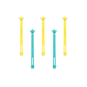 Silicone Wrap Bands (Yellow)