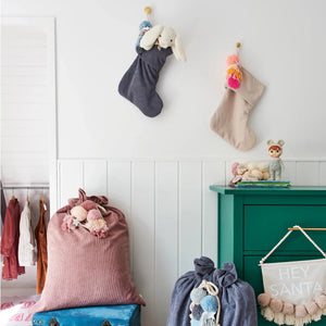 Corduroy Stocking (Vanilla/Brights)