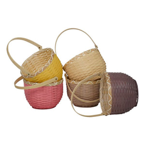 Small Blossom Basket - Raspberry