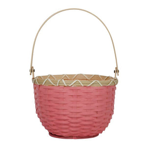 Small Blossom Basket - Raspberry