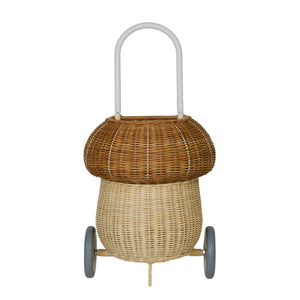 Rattan Mushroom Luggy (Natural)